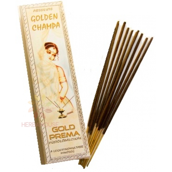 Obrázok pre Goloka Gold Prema Vonná tyčinka Golden Champa (10ks)