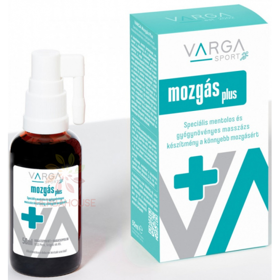 Obrázok pre Varga Sport Špeciálny masážny sprej s bylinkami a mentolom pre lepšiu pohyblivosť (50ml)