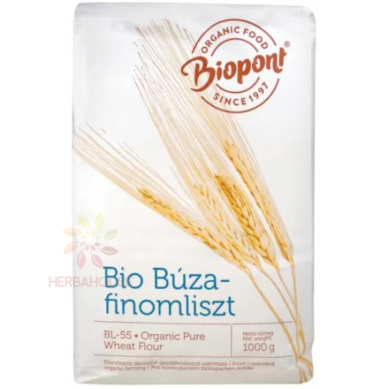 Obrázok pre Biopont Bio Pšeničná múka hladká BL-55 (1000g)