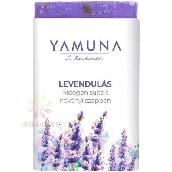 Obrázok pre Yamuna Rastlinné mydlo lisované za studena - levanduľa (110g)