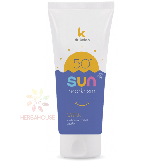 Obrázok pre Dr.Kelen Kids Vodeodolný krém na opaľovanie pre deti SPF50 (100ml)