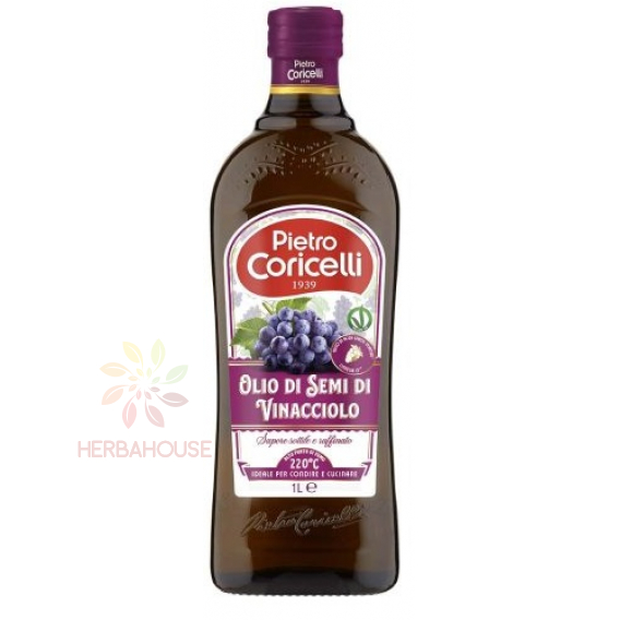 Obrázok pre Pietro Coricelli Olej z hroznových jadierok lisovaný za studena (1000ml)