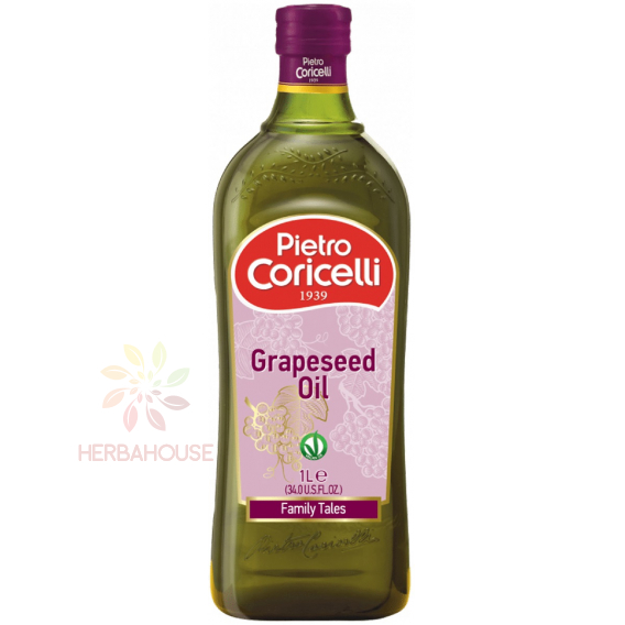 Obrázok pre Pietro Coricelli Olej z hroznových jadierok lisovaný za studena (1000ml)