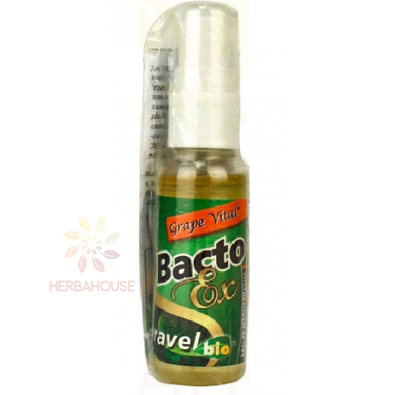 Obrázok pre Grape Vital BactoEx® Travel dezinfekčný prostriedok na ruky, rany a plochy (25ml) 