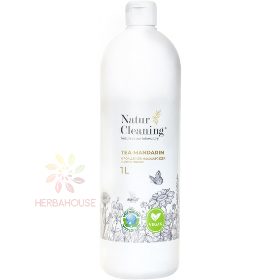 Obrázok pre Natur Cleaning Hypoalergénny koncentrát na umývanie riadu Čaj-Mandarínka (1000ml)