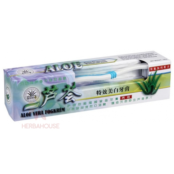 Obrázok pre Dr.Chen Aloe vera zubná pasta so zubnou kefkou (120g)