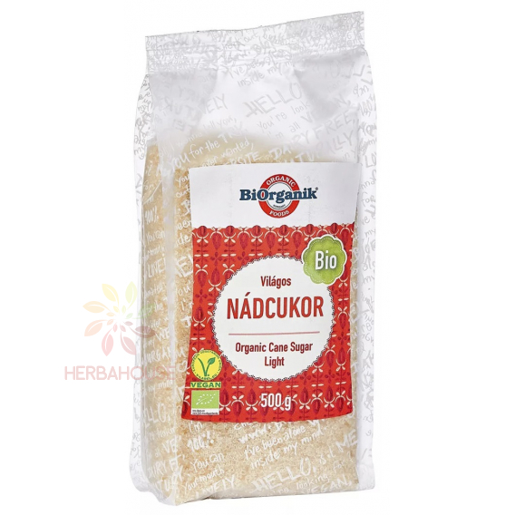 Obrázok pre Biorganik Bio Trstinový cukor svetlý (500g)