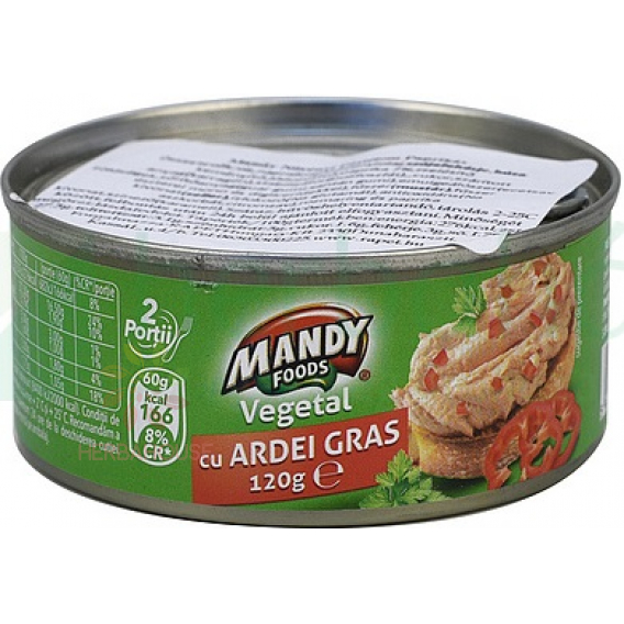 Obrázok pre Mandy Rastlinná paštéta papriková (120g)