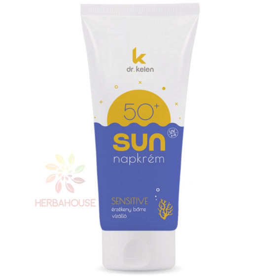 Obrázok pre Dr.Kelen Sensitive Vodeodolný krém na opaľovanie SPF50 pre citlivú pokožku (100ml)