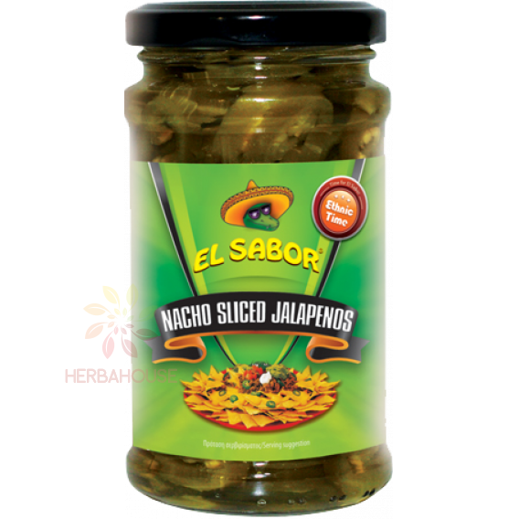 Obrázok pre El Sabor Jalapeno papričky krúžky (225g)