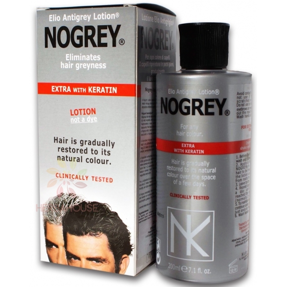 Obrázok pre NK Nogrey vlasová voda proti šedinám s keratínom (200ml)