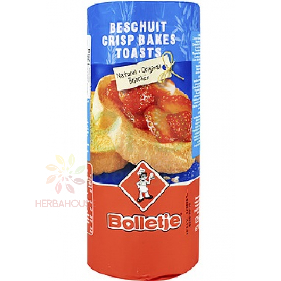Obrázok pre Bolletje Toastové sucháre natural okrúhle (125g)