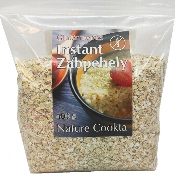 Obrázok pre Nature Cookta Bezlepkové instantné ovsené vločky (400g)