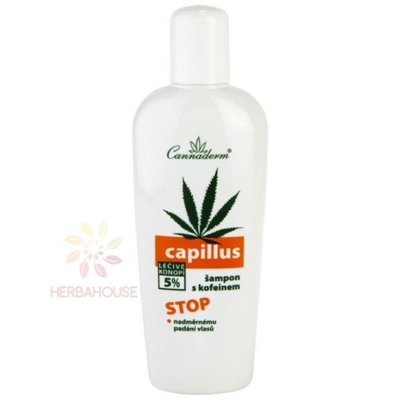 Obrázok pre Cannaderm Capillus Konopný stimulačný šampón s kofeínom (150ml)