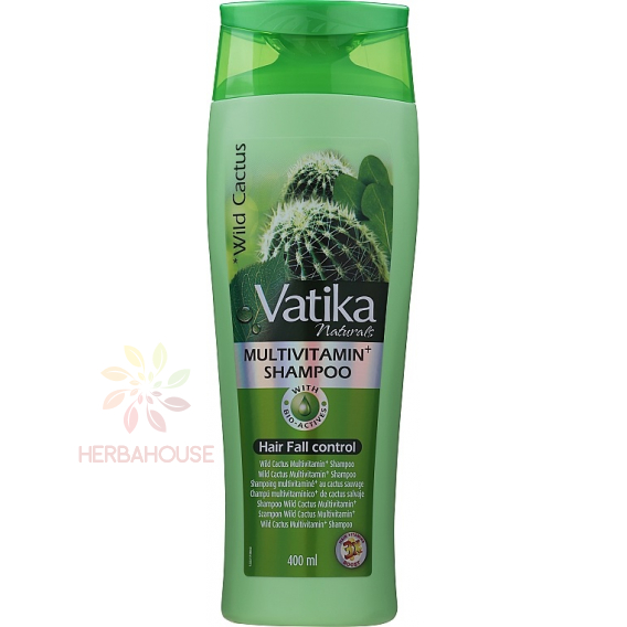 Obrázok pre Dabur Vatika Wild Cactus Šampón proti vypadávaniu vlasov (400ml)