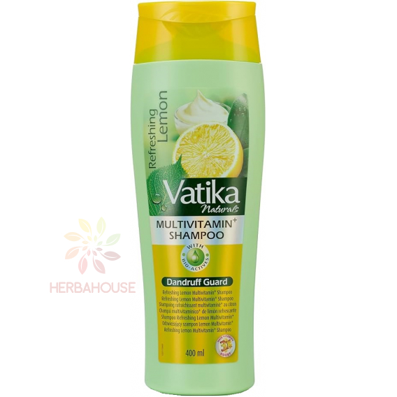 Obrázok pre Dabur Vatika Refreshing Lemon Šampón proti lupinám citrón (400ml)