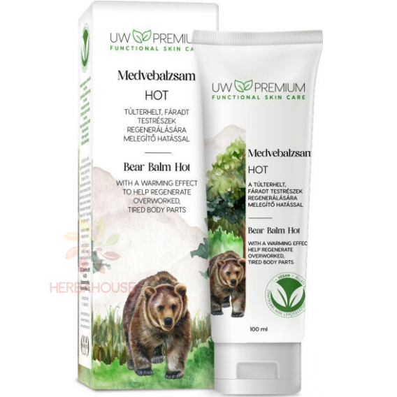 Obrázok pre Charlotte Cosmetic UW Premium Hot Medvedí balzam hrejivý (100ml)