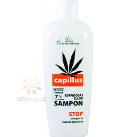 Obrázok pre Cannaderm Capillus Konopný šampón proti lupinám (150ml)