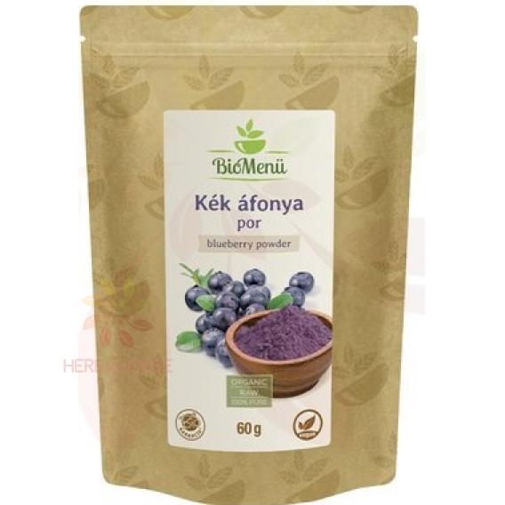 Obrázok pre BioMenü Bio RAW čučoriedkový prášok (60g)