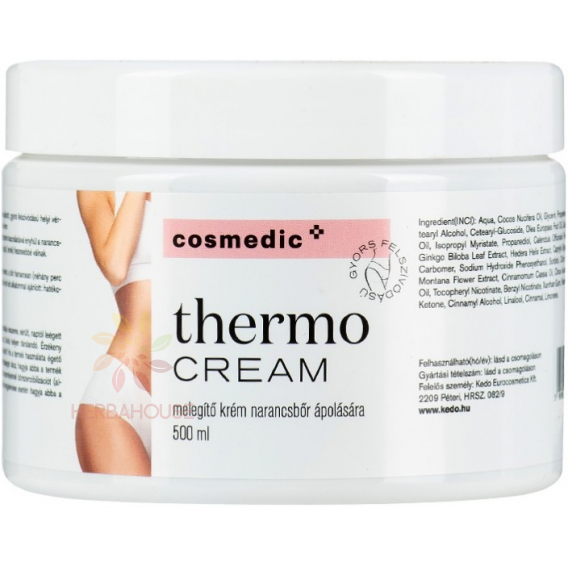 Obrázok pre Kedo Cosmedic Thermo Cream Hrejivý krém proti celulitíde (500ml)