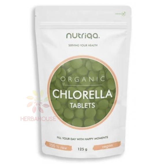Obrázok pre Nutriqa Bio Chlorella tablety (125g)