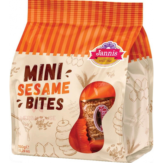 Obrázok pre Jannis Bezlepkové Mini sezamové tyčinky (150g)