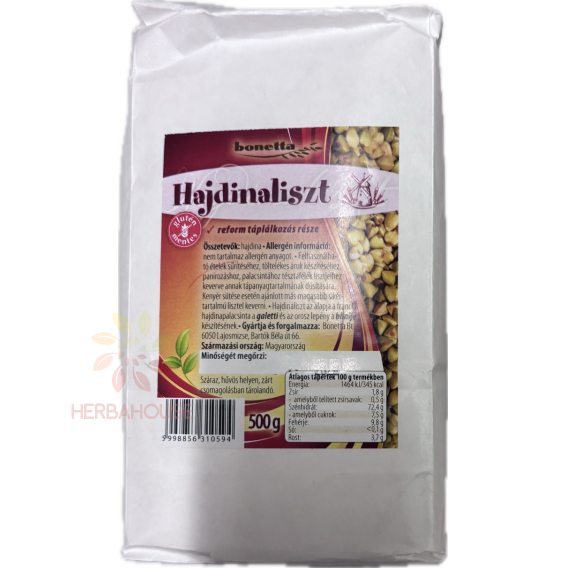 Obrázok pre Bonetta Bezlepková pohánková múka (500g)