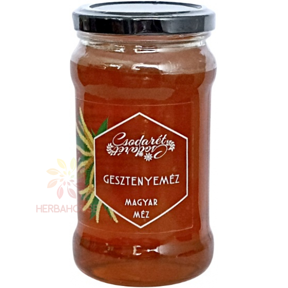 Obrázok pre MMM Maďarský Med Csodarét Gaštanový med (400g)