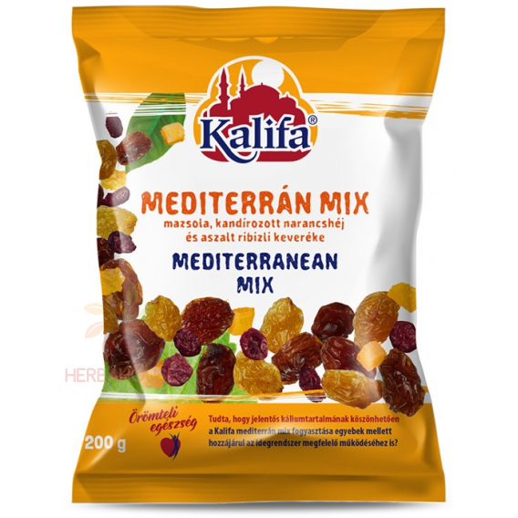 Obrázok pre Kalifa Mediterran mix sušeného a kandizovaného ovocia (200g) 