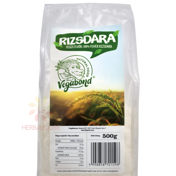 Obrázok pre Vegabond Biela ryžová krupica (500g)