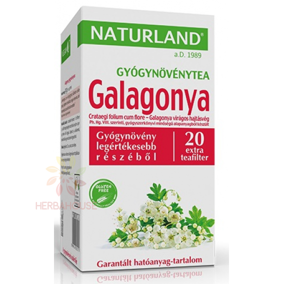 Obrázok pre Naturland Hloh obyčajný porciovaný čaj (20ks)