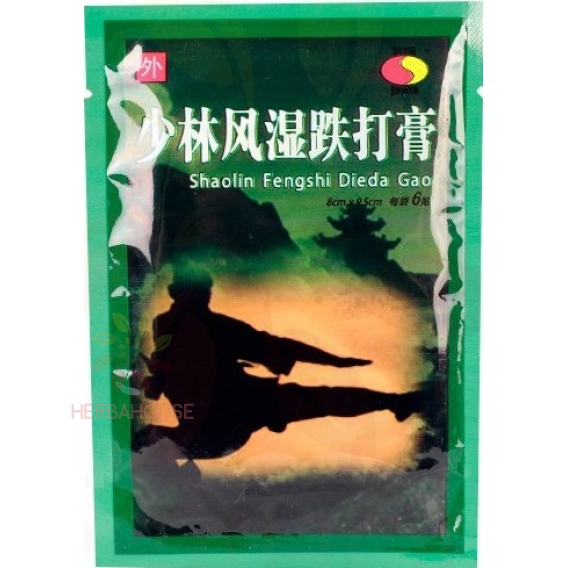 Obrázok pre Shaolin náplasť na bolesť svalov a kĺbov (6ks)