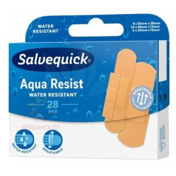 Obrázok pre Salvequick Aqua Resist náplaste (28ks)