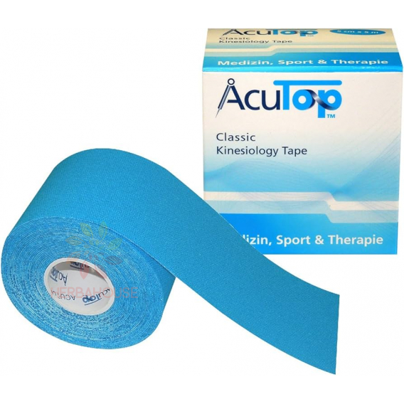 Obrázok pre AcuTop Classic Kineziologická páska - blue 5cm x 5m (1ks)