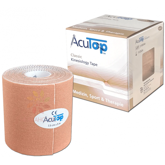 Obrázok pre AcuTop Classic Kineziologická páska - beige 5cm x 5m (1ks)
