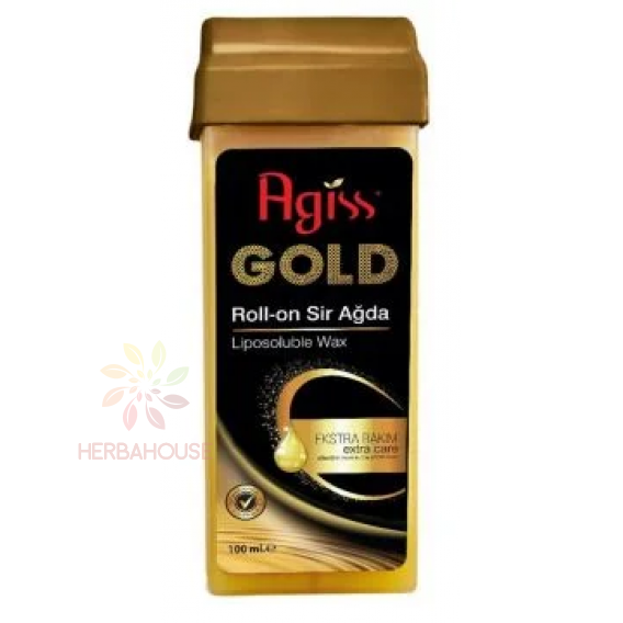 Obrázok pre Agiss Gold Depilačný vosk roll-on (100ml)