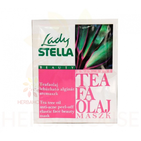 Obrázok pre Lady Stella Tea Tree oil anti-akné zlupovacia elastická pleťová skrášľovacia maska (1ks)
