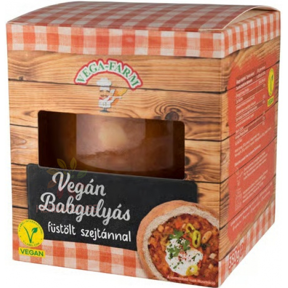 Obrázok pre Vega Farm Vegánsky fazuľový guláš s údeným seitanom (350g)