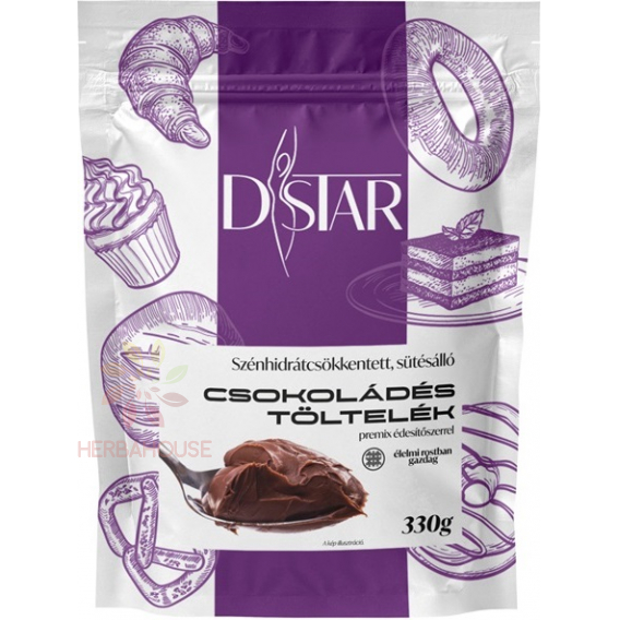 Obrázok pre D-Star Čokoládová náplň so zníženým obsahom sacharidov (330g)