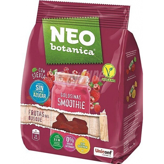 Obrázok pre Neo Botanica Bezlepkové želé cukríky s príchuťou lesných plodov so sladidlami (72g)