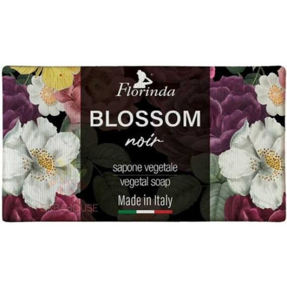 Obrázok pre Florinda Blossom Noir Rastlinné mydlo čierny kvet (100g)