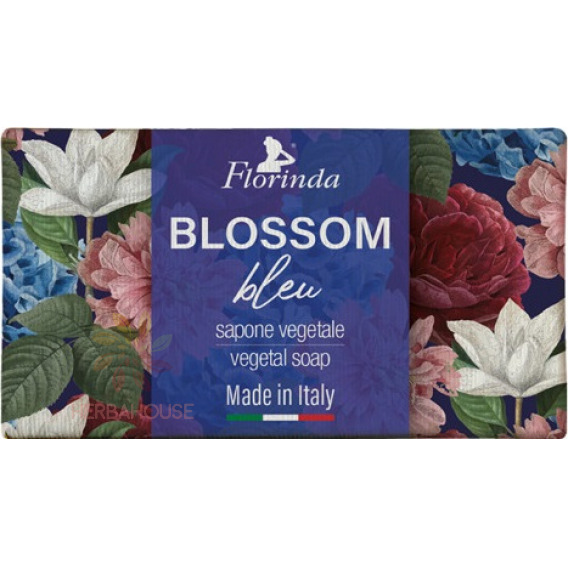 Obrázok pre Florinda Blossom Bleu Rastlinné mydlo modré (100g)