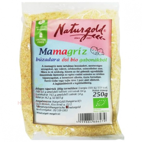 Obrázok pre Naturgold Bio Krupica Alakor a špaldová (250g)