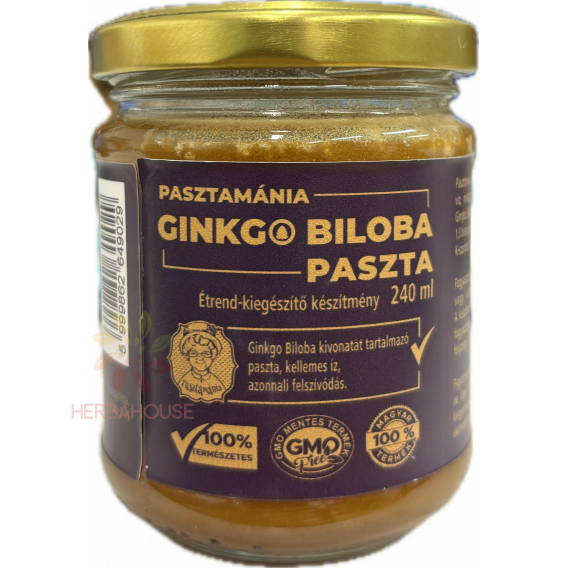 Obrázok pre Pasztamánia Ginkgo biloba pasta (240ml)