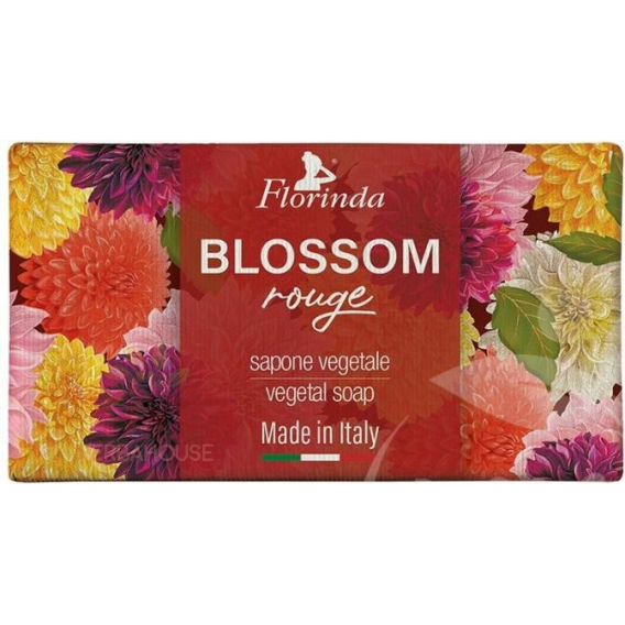 Obrázok pre Florinda Blossom Rouge Rastlinné mydlo červený kvet (100g)