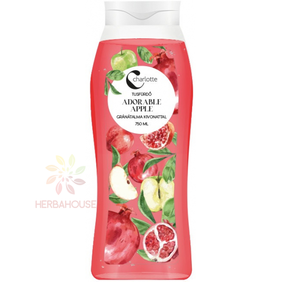 Obrázok pre Charlotte Adorable Apple Sprchový gél s extraktom z granátového jablka (750ml)