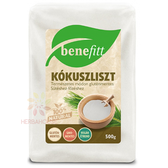 Obrázok pre Benefitt Bezlepková kokosová múka (500g)