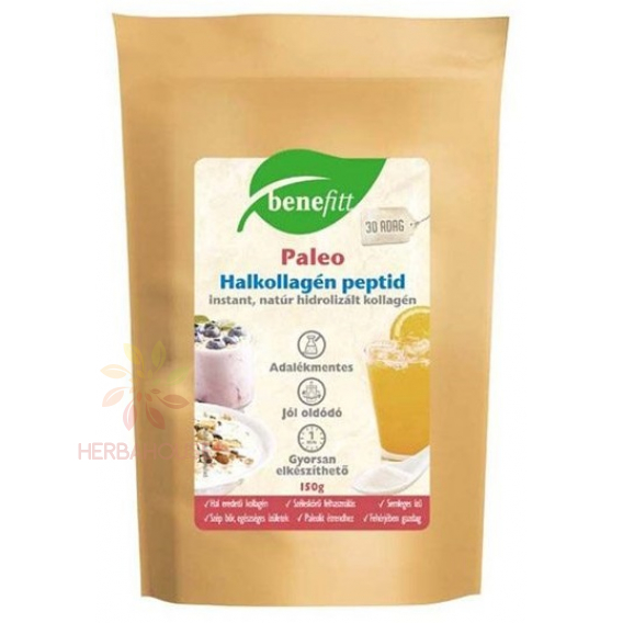 Obrázok pre Benefitt Paleo Instantný hydrolyzovaný rybý kolagén - natúr (150g)