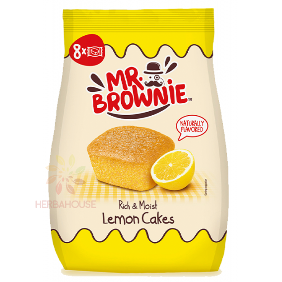 Obrázok pre Mr.Brownie Lemon Cake citrónové koláčiky (200g)