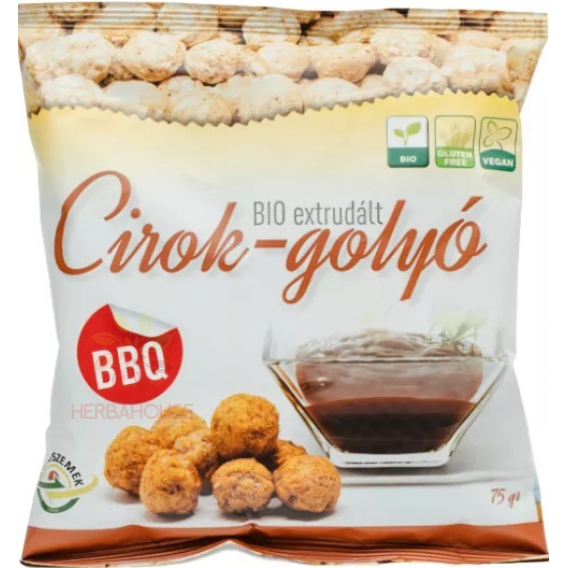 Obrázok pre Agroszemek Bio Bezlepkové Cirokové chrumky BBQ (75g)